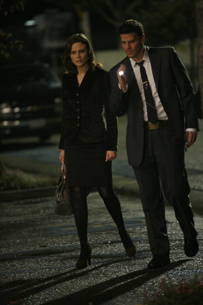 Temperance Brennan (Emily Deschanel) et Seeley Booth (David Boreanaz)