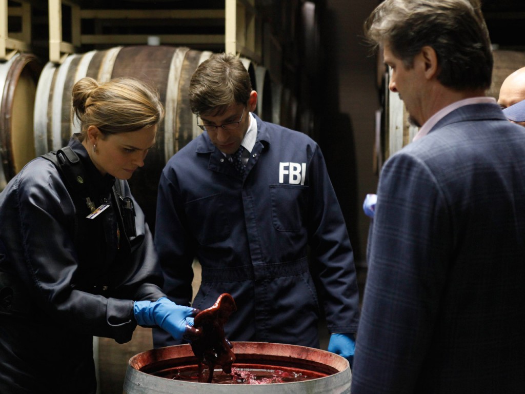 Temperance Brennan (Emily Deschanel) cherche des preuves