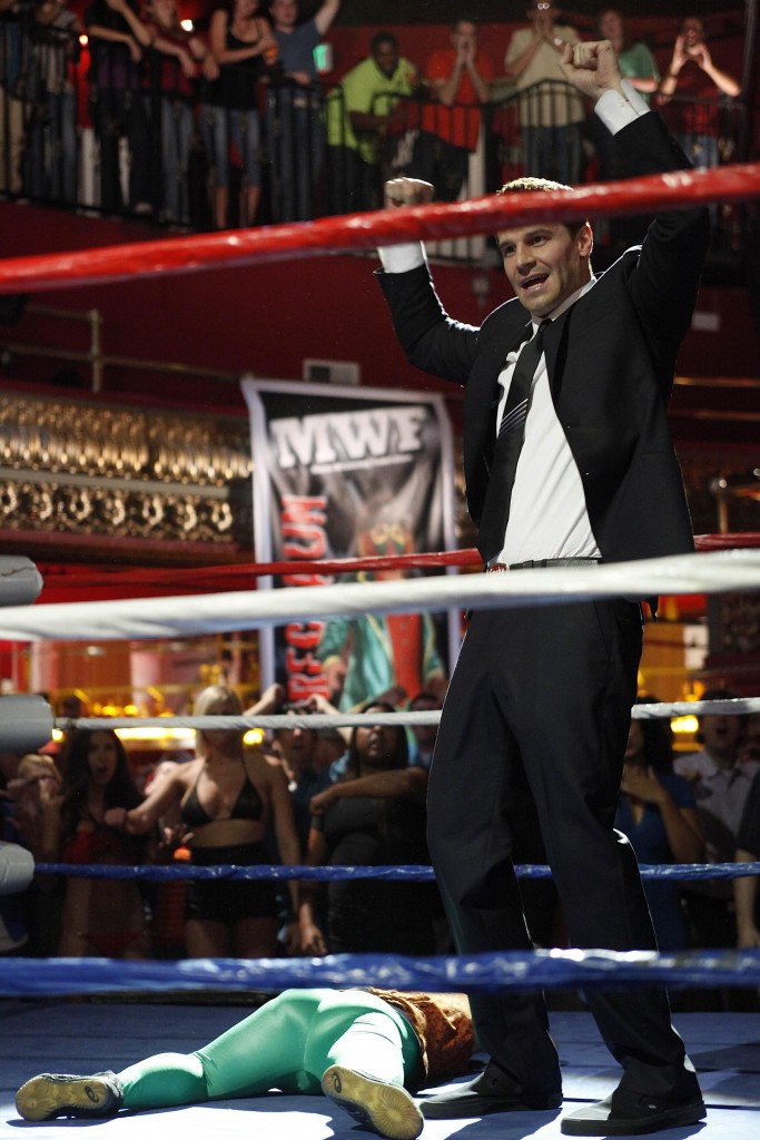Seeley Booth (David Boreanaz) sur le ring