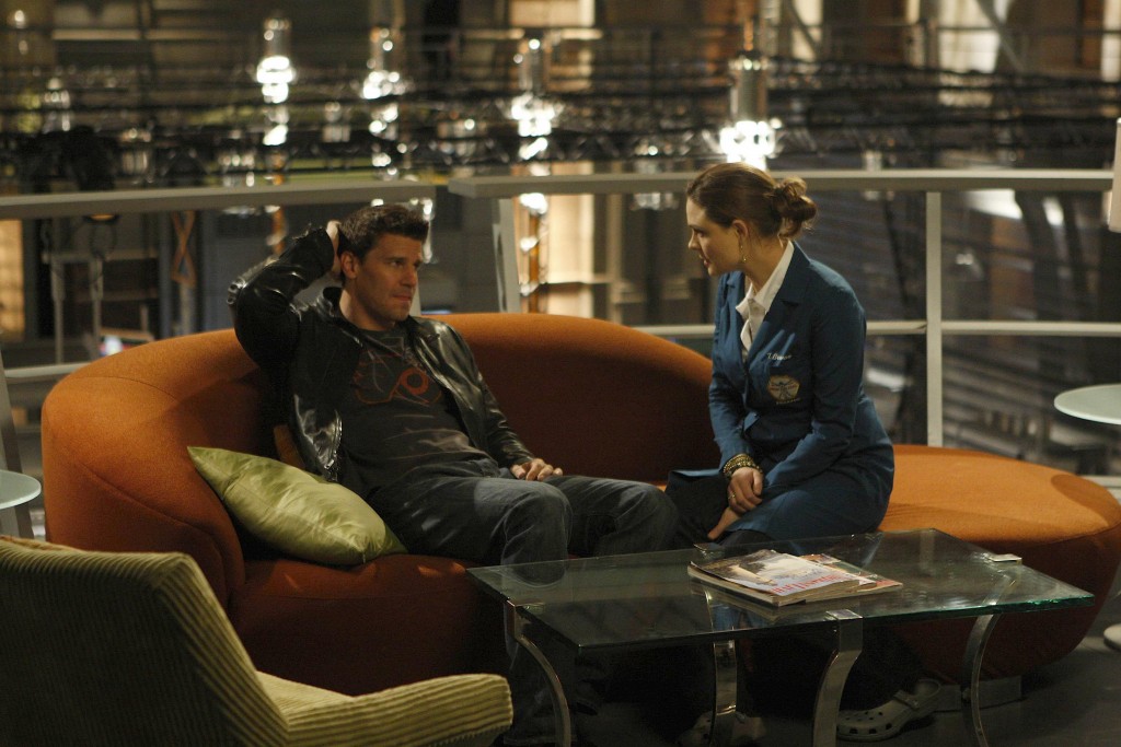 Seeley Booth (David Boreanaz) et Temperance Brennan (Emily Deschanel)
