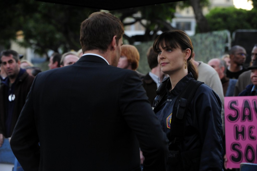 Seeley Booth (David Boreanaz) et Temperance Brennan (Emily Deschanel)