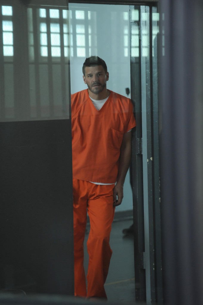 Seeley Booth (David Boreanaz) en prison
